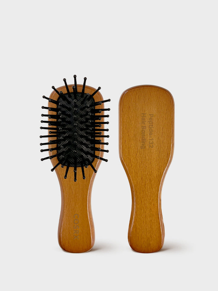 Mini Hair Bonding Wooden Brush R6