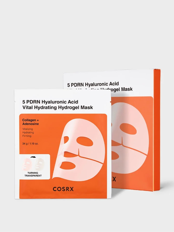 COSRX 5 PDRN Hyaluronic Acid Vital Hydrating Hydrogel Mask Q1