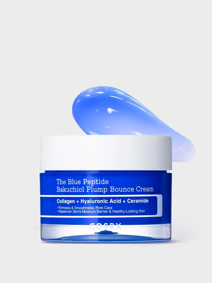 COSRX The Blue Peptide Bakuchiol Plump Bounce Cream O7